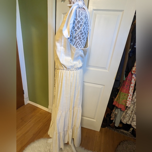 Anthropologie Corey Lynn Calter Athena One Shoulder Greek Dress - Picture 5 of 7